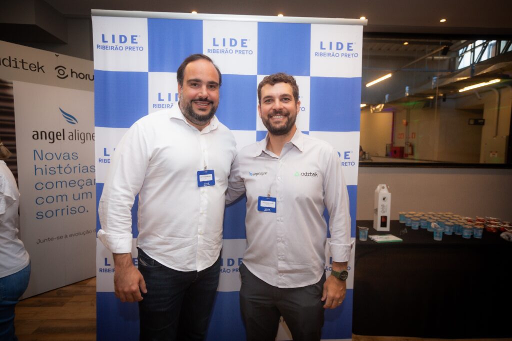 LIDE Empreendedor com Eduardo Lopes, com o CEO da Aditek | Crédito: Mariana Pizzo