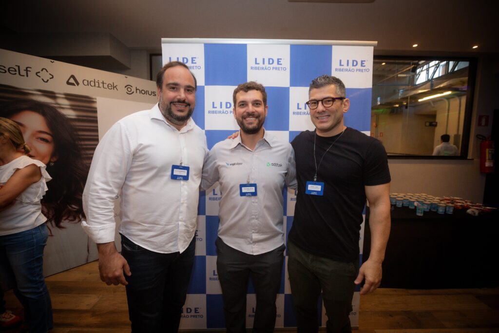 Victor Bermudes, Eduardo Lopes e Miguel El Debs| Crédito: Mariana Pizzo