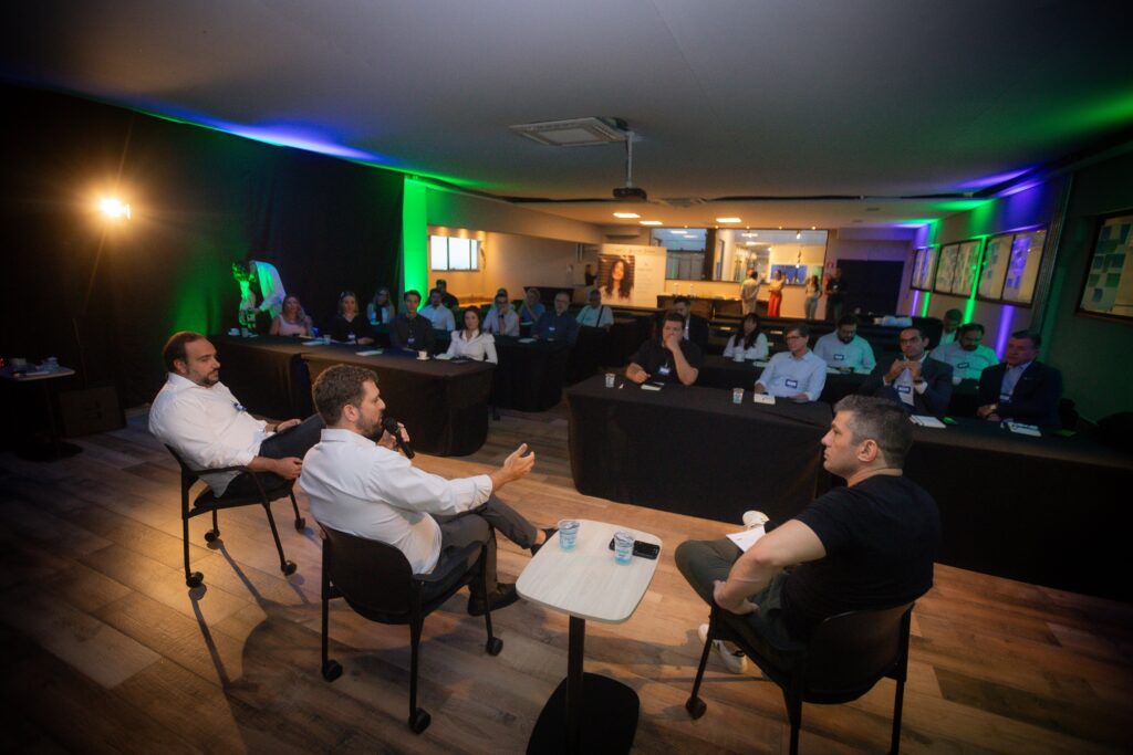 LIDE Empreendedor com Eduardo Lopes, com o CEO da Aditek | Crédito: Mariana Pizzo