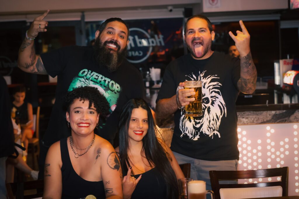 Banda Malvadas no Hard Rock Cafe Ribeirão Preto |  Crédito: Rafael Cautella