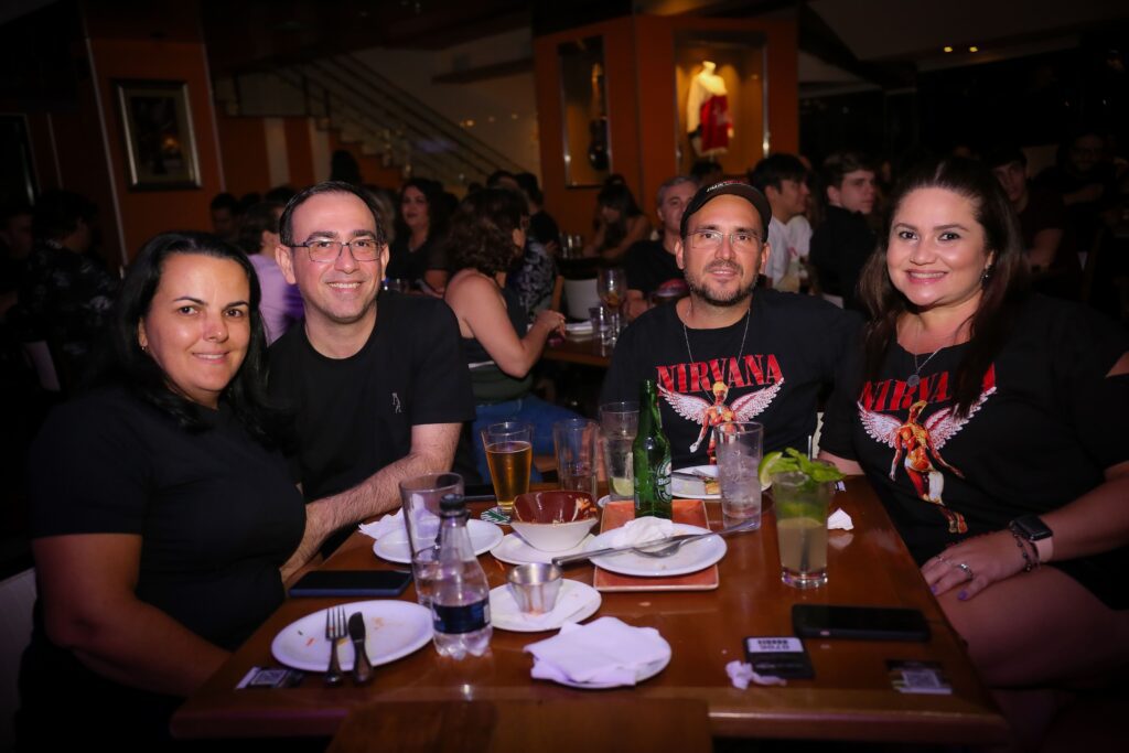 Fãs do Nirvana no Hard Rock Cafe Ribeirão Preto | Crédito: Rafael Cautella