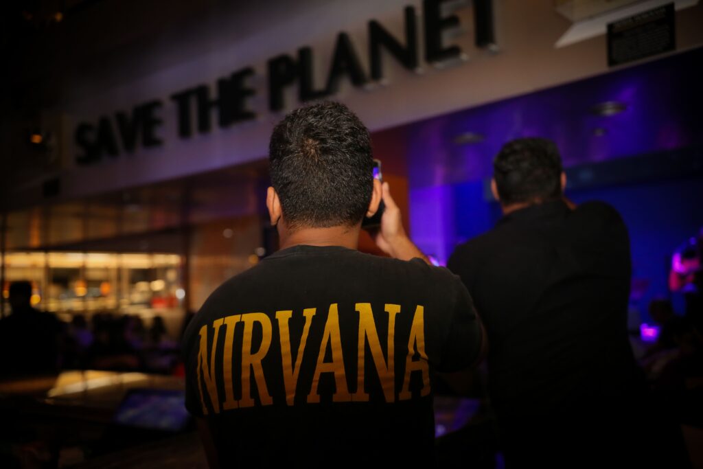 Fãs do Nirvana no Hard Rock Cafe Ribeirão Preto | Crédito: Rafael Cautella