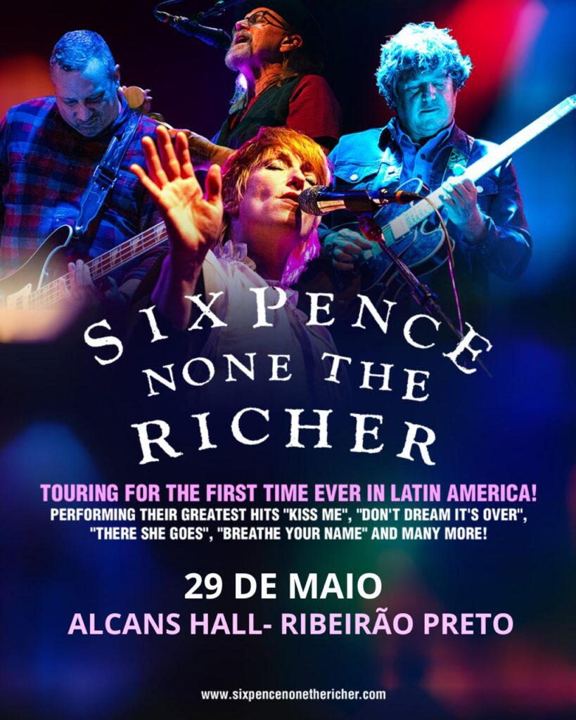 Sixpence None the Richer em Ribeirão Preto | Crédito: Divulgação