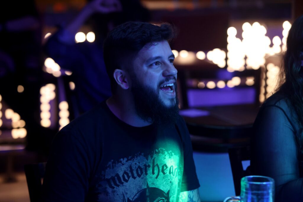 Dave Evans no Hard Rock em 25-04-25 | Crédito: Rafael Cautella