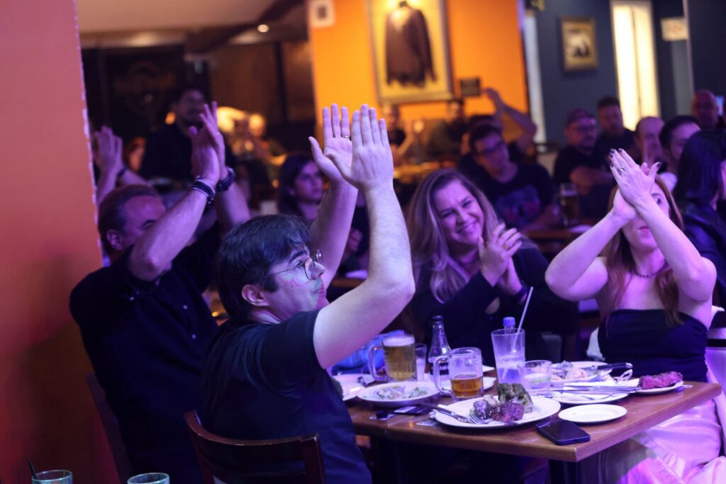 Dave Evans no Hard Rock em 25-04-25 | Crédito: Rafael Cautella