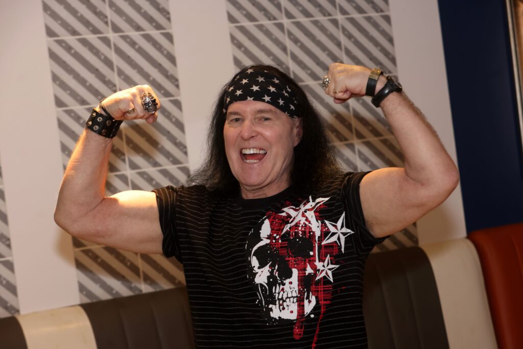 Dave Evans no Hard Rock em 25-04-25 | Crédito: Rafael Cautella