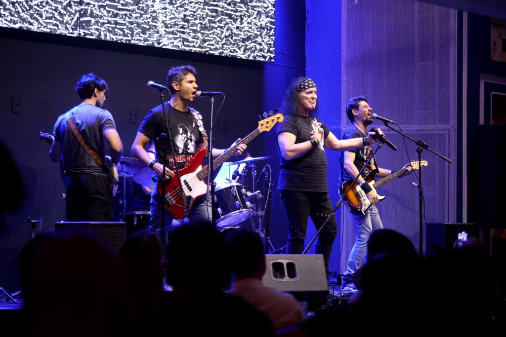 Dave Evans no Hard Rock em 25-04-25 | Crédito: Rafael Cautella