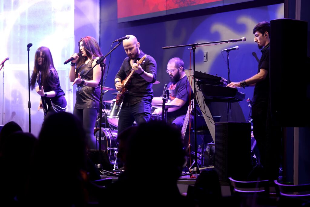 Dave Evans no Hard Rock em 25-04-25 | Crédito: Rafael Cautella