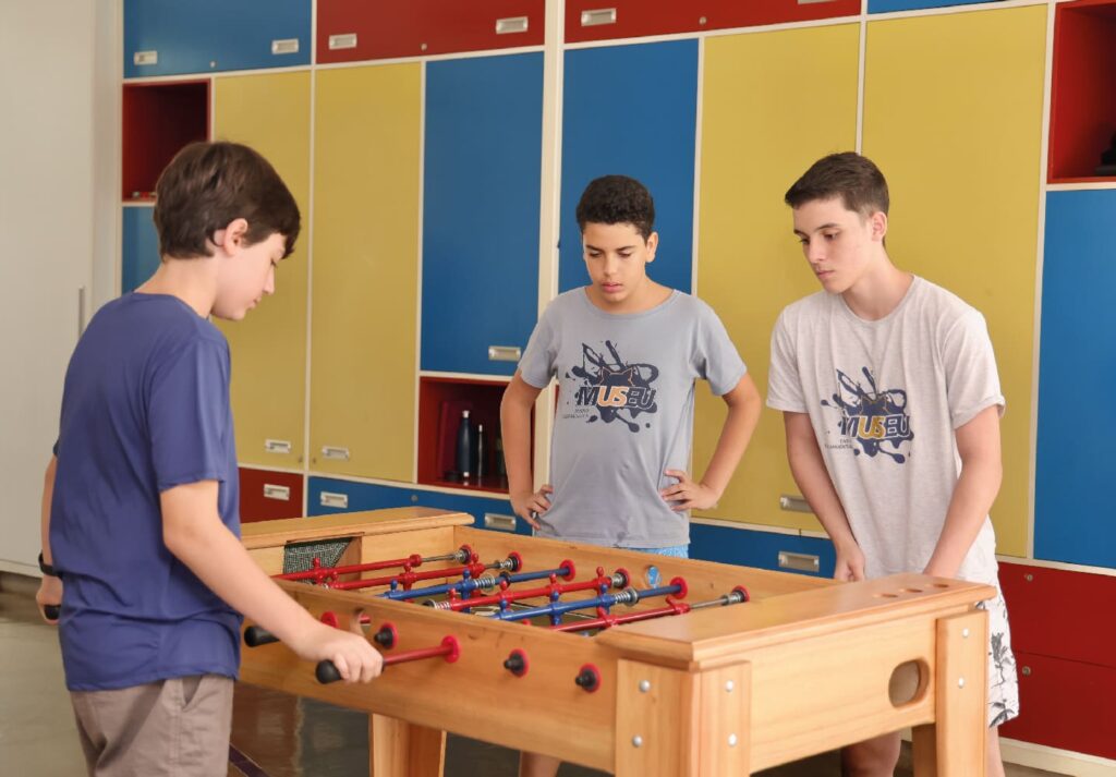 Escola Arte do Museu - Jogos de Pebolim | Crédito: Divulgação