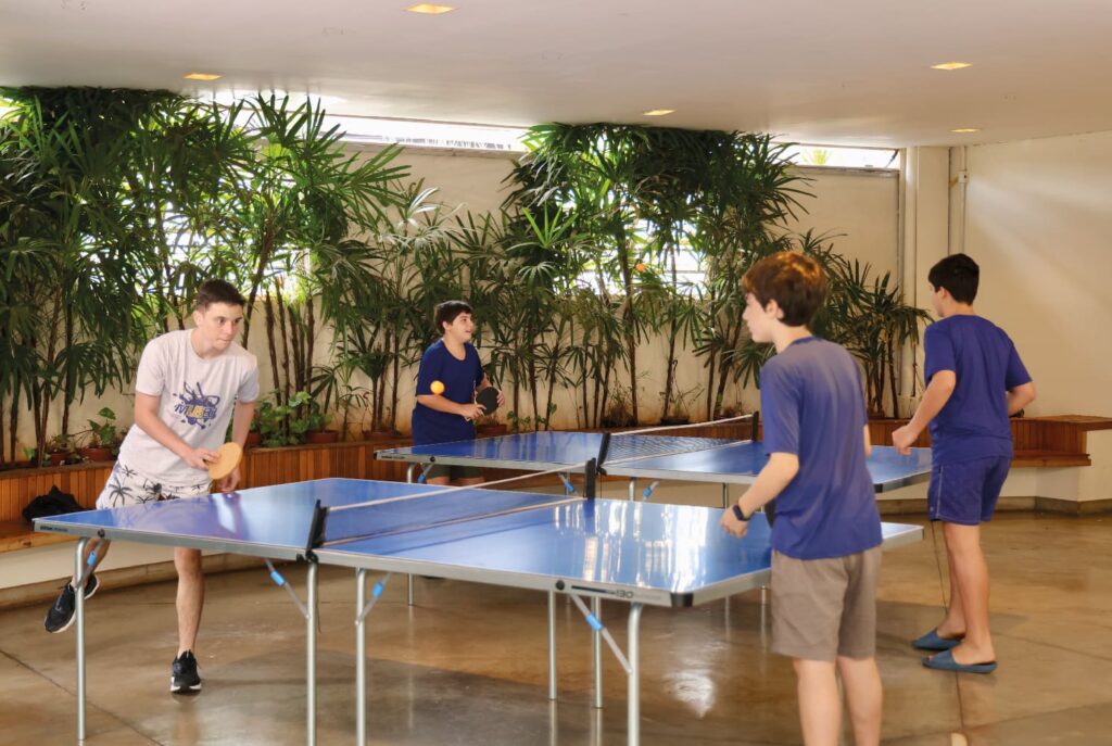 Escola Arte do Museu - Campeonato de ping pong | Crédito: Divulgação
