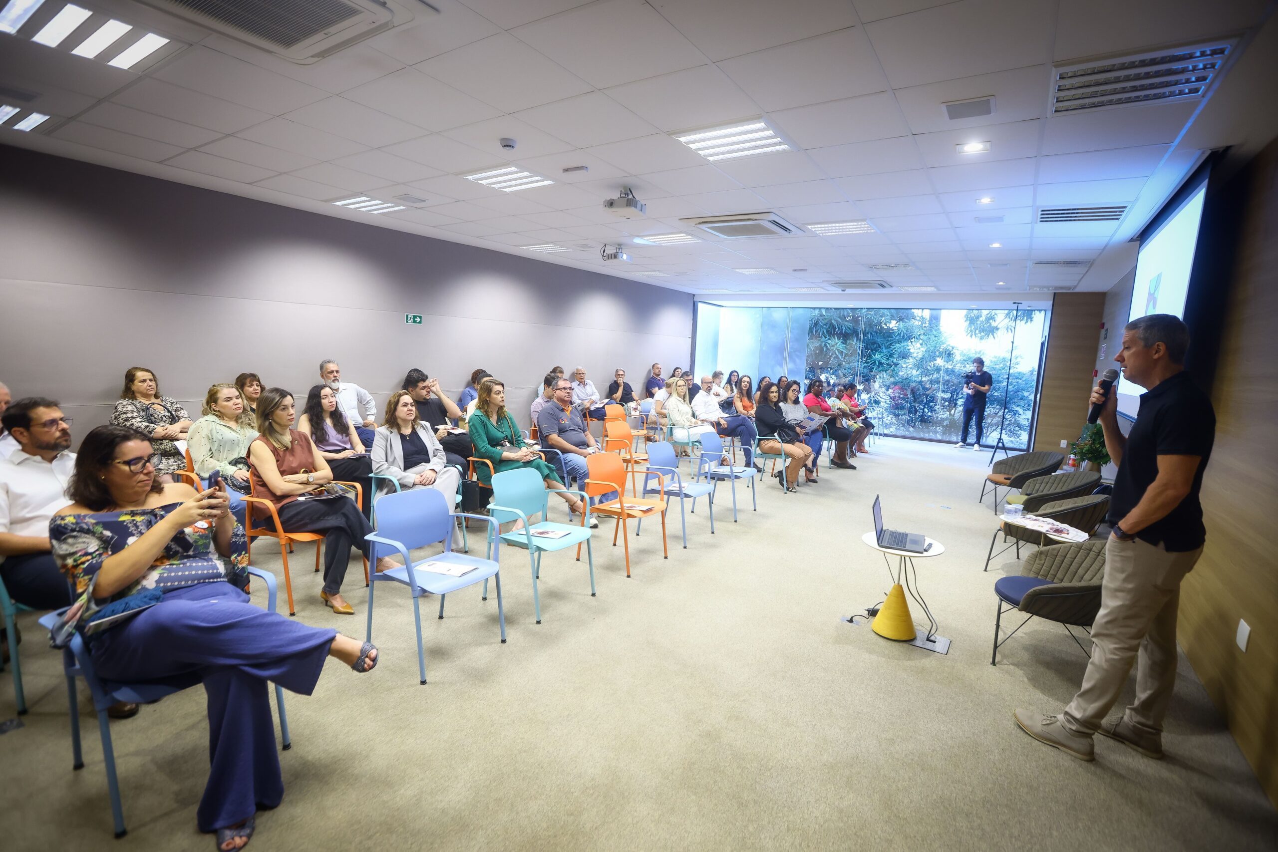Fundação Educandário faz prestação de contas na Biblioteca Sinhá Junqueira 09-04-25 | Crédito: Rafael Cautella