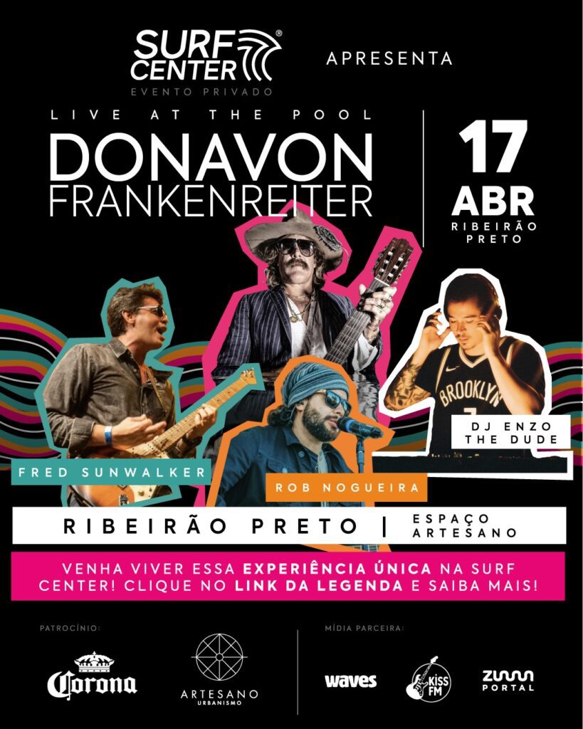 Live at the Pool, evento privado da Surf Center | Crédito: Divulgação