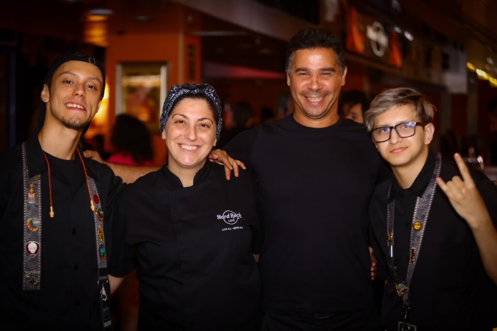 Luana Camarah no Hard Rock Cafe em 05 de abril | Crédito: Rafael Cautella