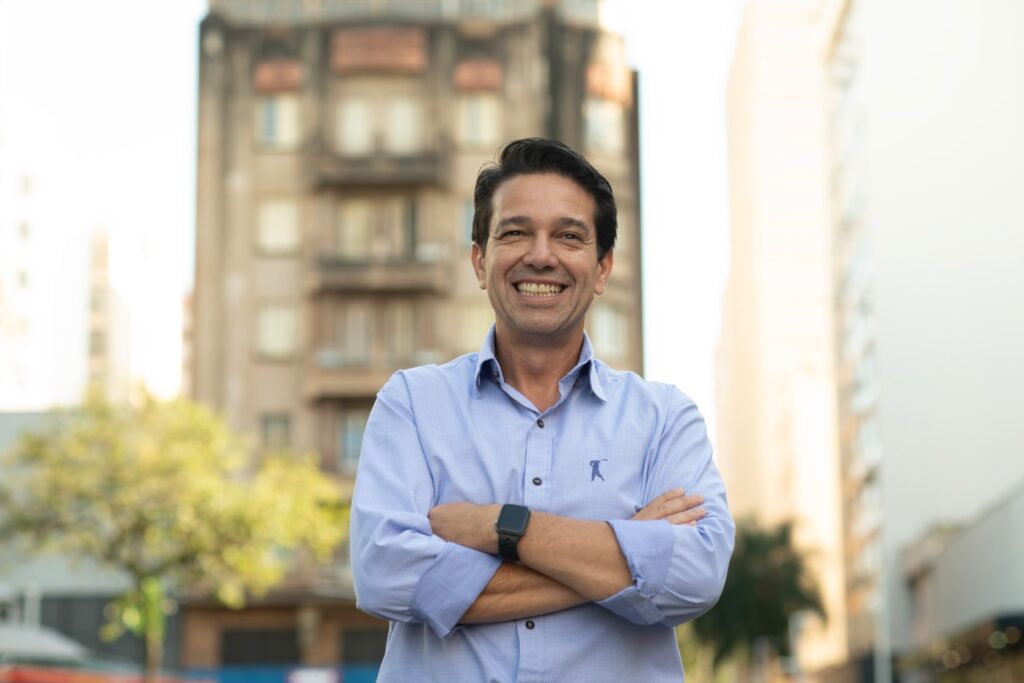 Márcio Hércules, diretor da Golfe Class | Crédito: Érico Andrade