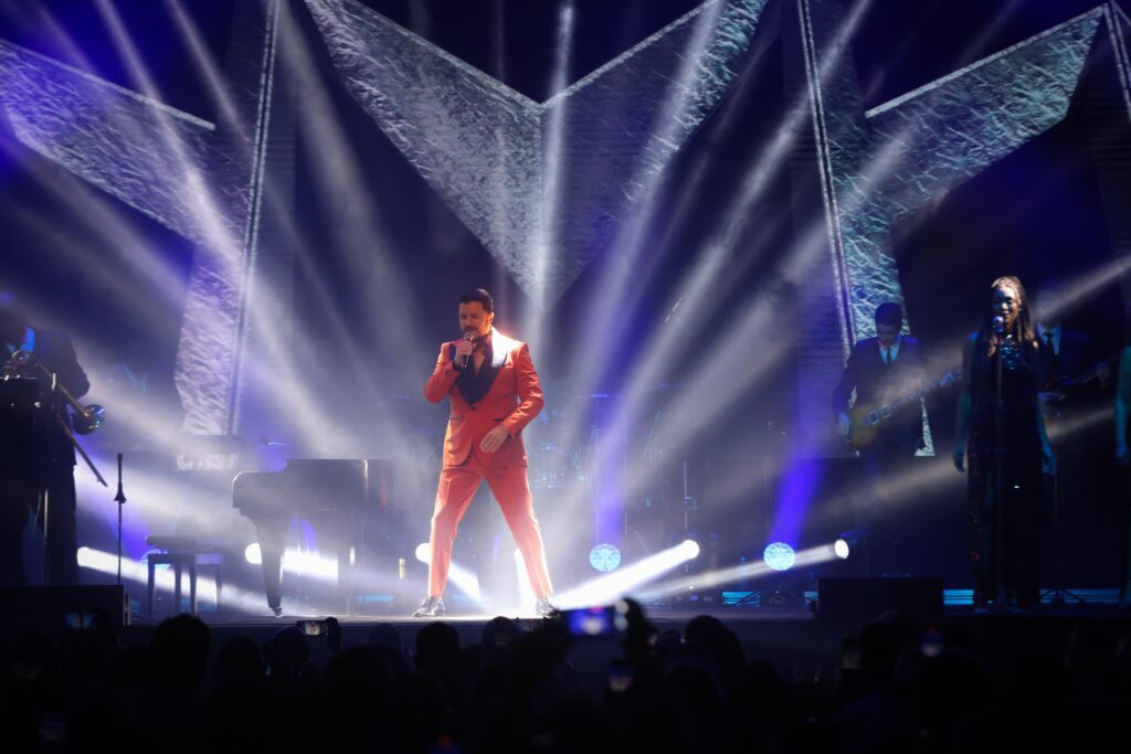 Show de Maurício Manieri no Multiplan Hall em 12-04 | Crédito: Rafael Cautella