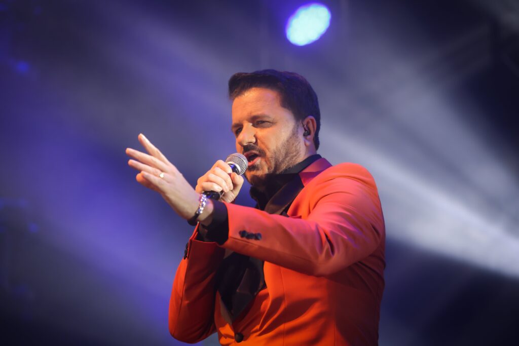 Show de Maurício Manieri no Multiplan Hall em 12-04 | Crédito: Rafael Cautella