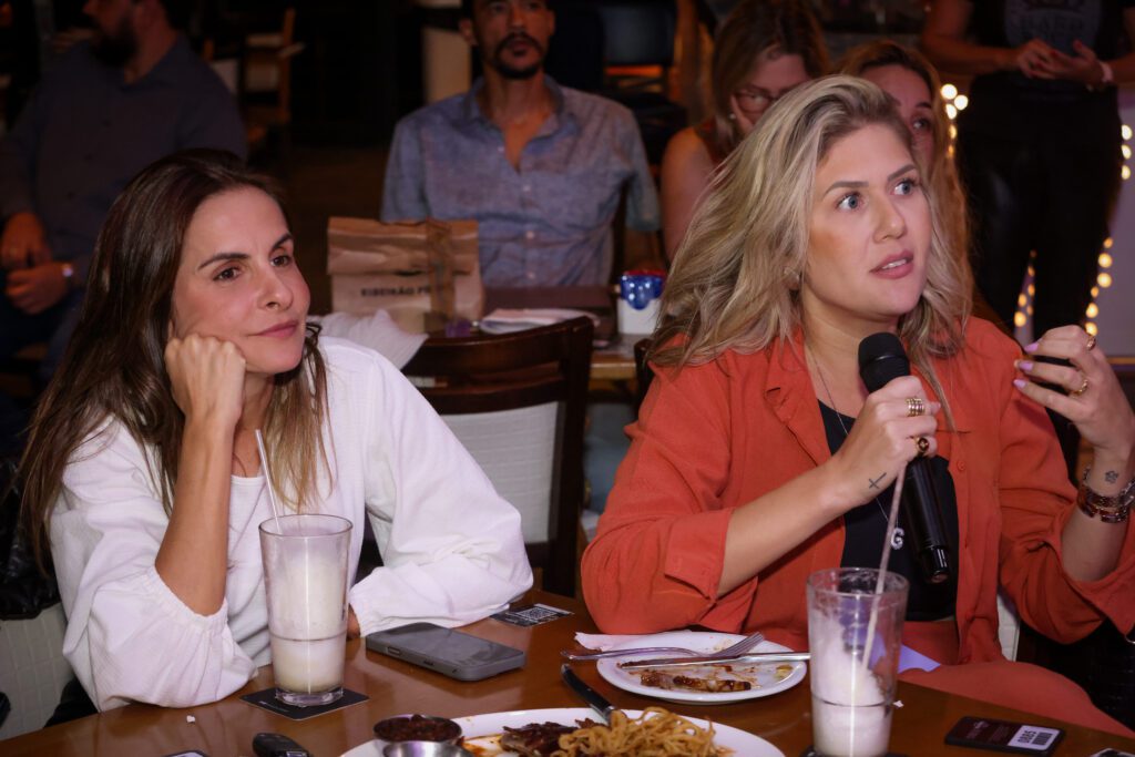 "Donas do show" no Hard Rock Café | Crédito: Rafael Cautella