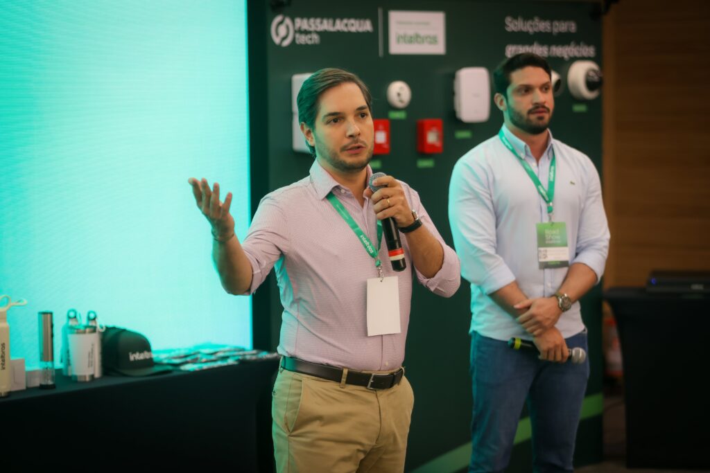 Evento da Passalacqua com a Intelbras | Crédito: Rafael Cautella