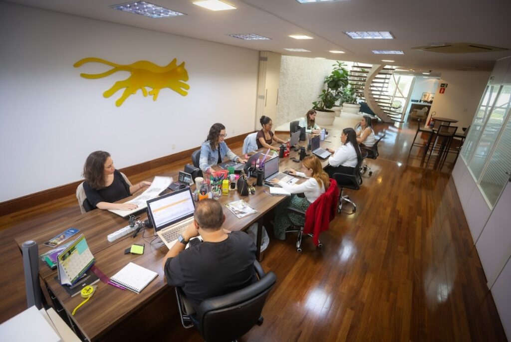 Escritório da Friday Marketing Imobiliário | Crédito: Rafael Cautella