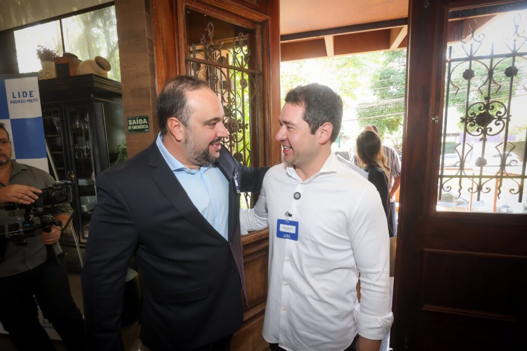 LIDE Ribeirão Preto com o prefeito Ricardo Silva | Crédito: Rafael Cautella