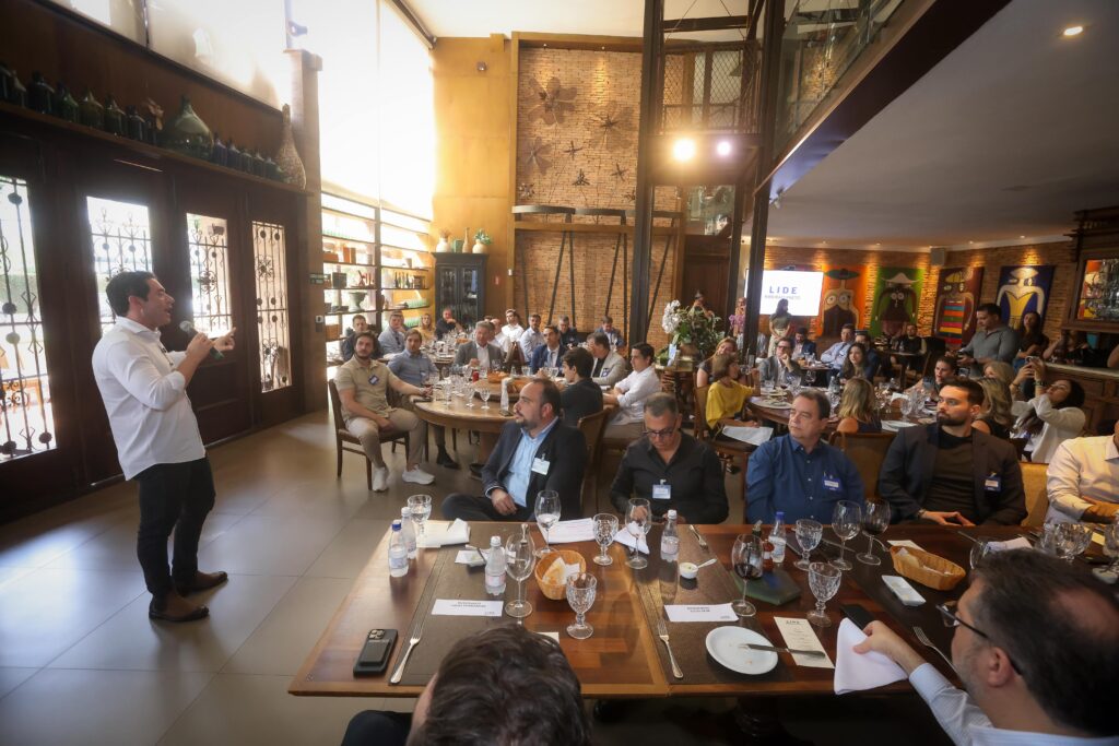 LIDE Ribeirão Preto com o prefeito Ricardo Silva | Crédito: Rafael Cautella