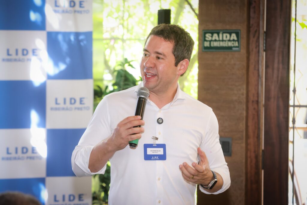LIDE Ribeirão Preto com o prefeito Ricardo Silva | Crédito: Rafael Cautella