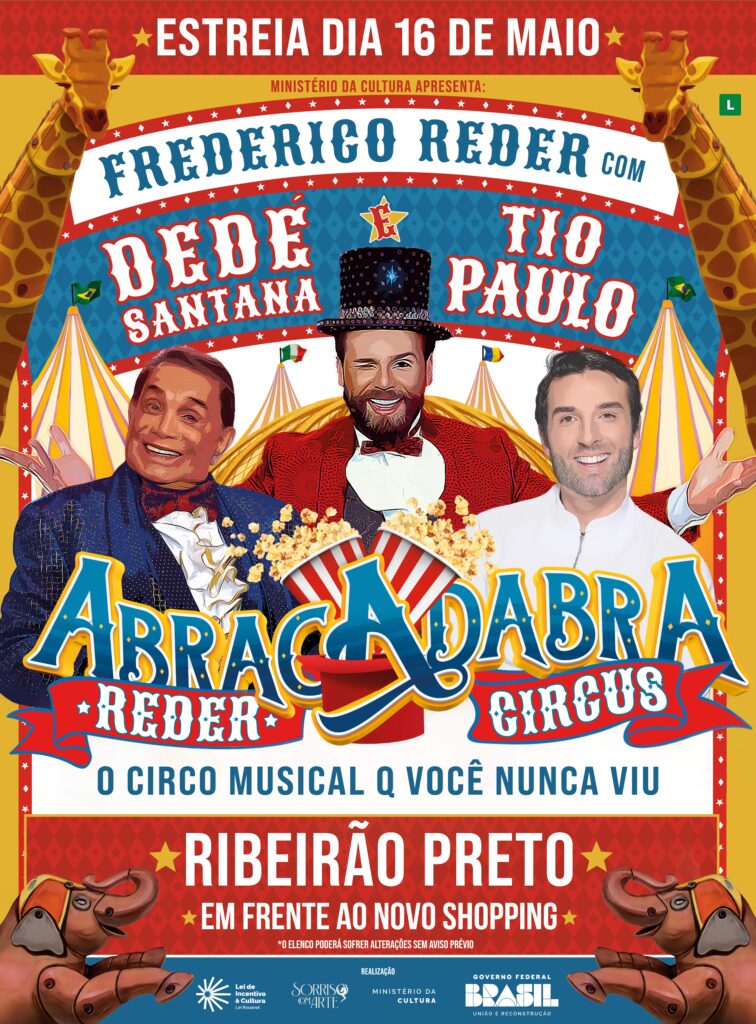 Abracadabra - Um Circo Musical de Frederico Reder | Crédito: Divulgação