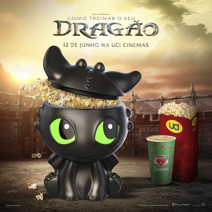 Combo especial de "Como treinar seu dragão" | Crédito: Divulgação