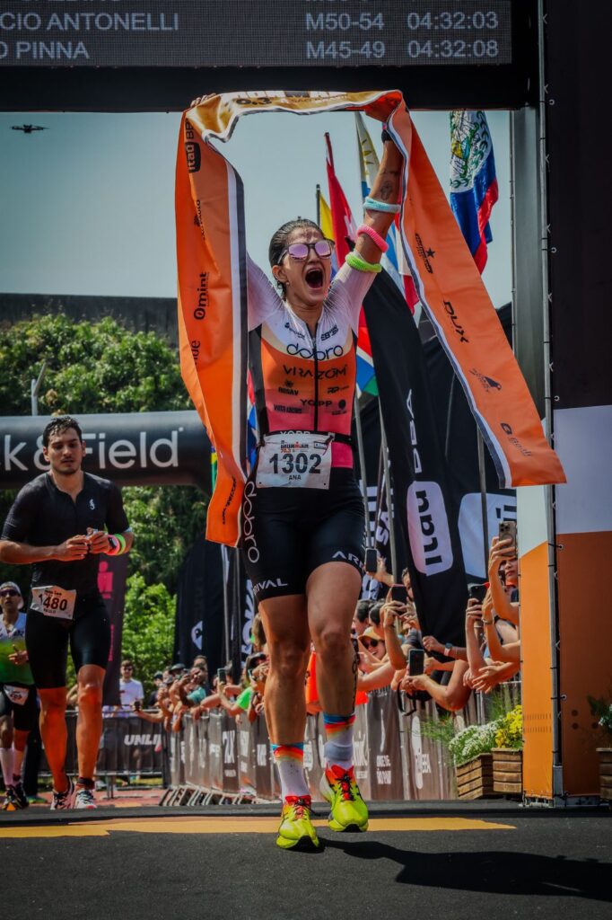 Ana Laura Almeida na Ironman 70.3 de São Paulo | Crédito: arquivo pessoa de Ana Laura Almeida