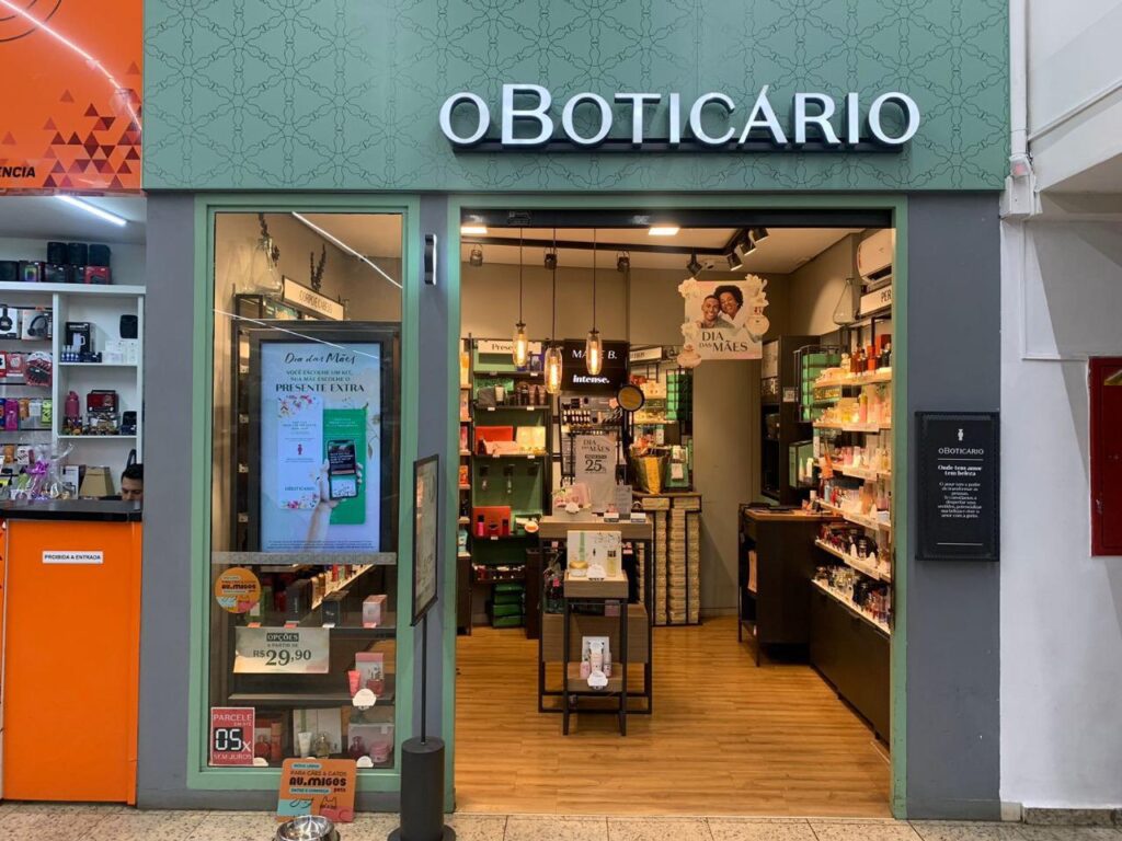 Loja O Boticário, do Grupo Cedro | Crédito: Divulgação