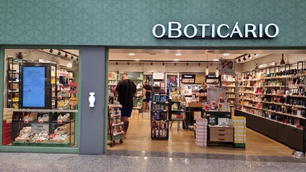 Loja O Boticário, do Grupo Cedro | Crédito: Divulgação
