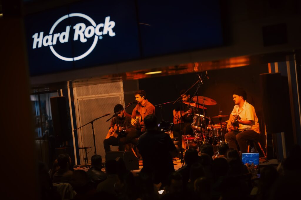 Pearl Jam Cover Ribeirão fez a trilha sonora no Dia dos Namorados do Hard Rock | Crédito: Rafael Cautella