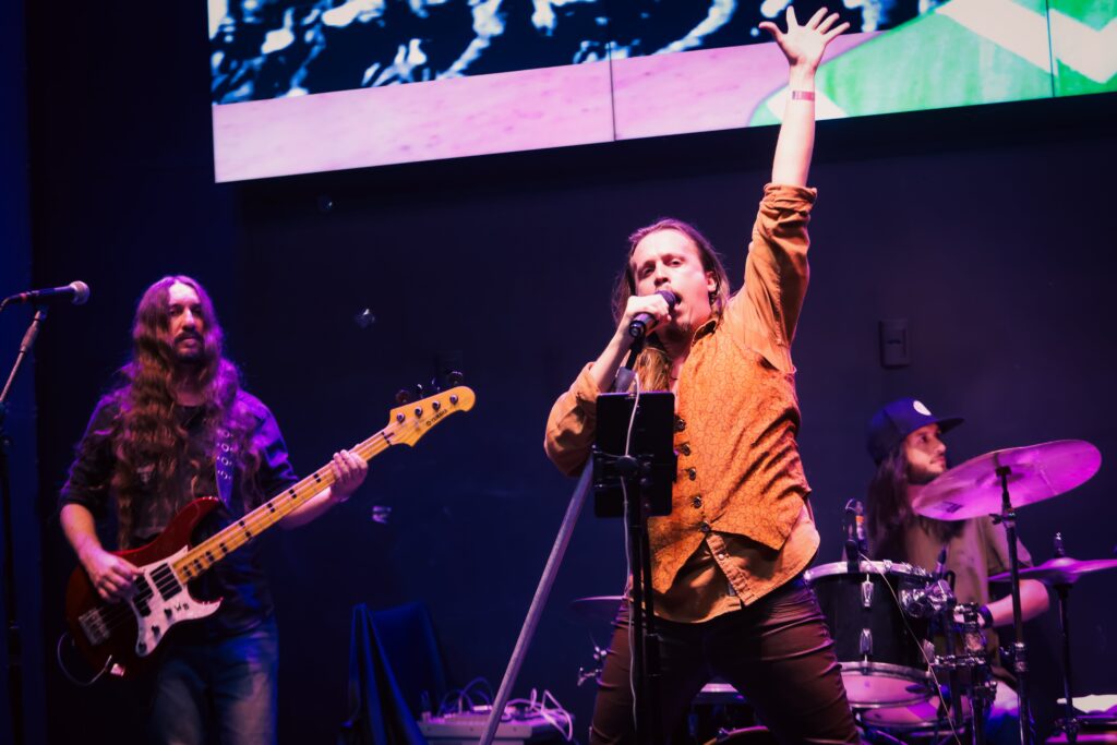 Edu Trinnes & Thiago Rinnaldi no Hard Rock | Crédito: Rafael Cautella