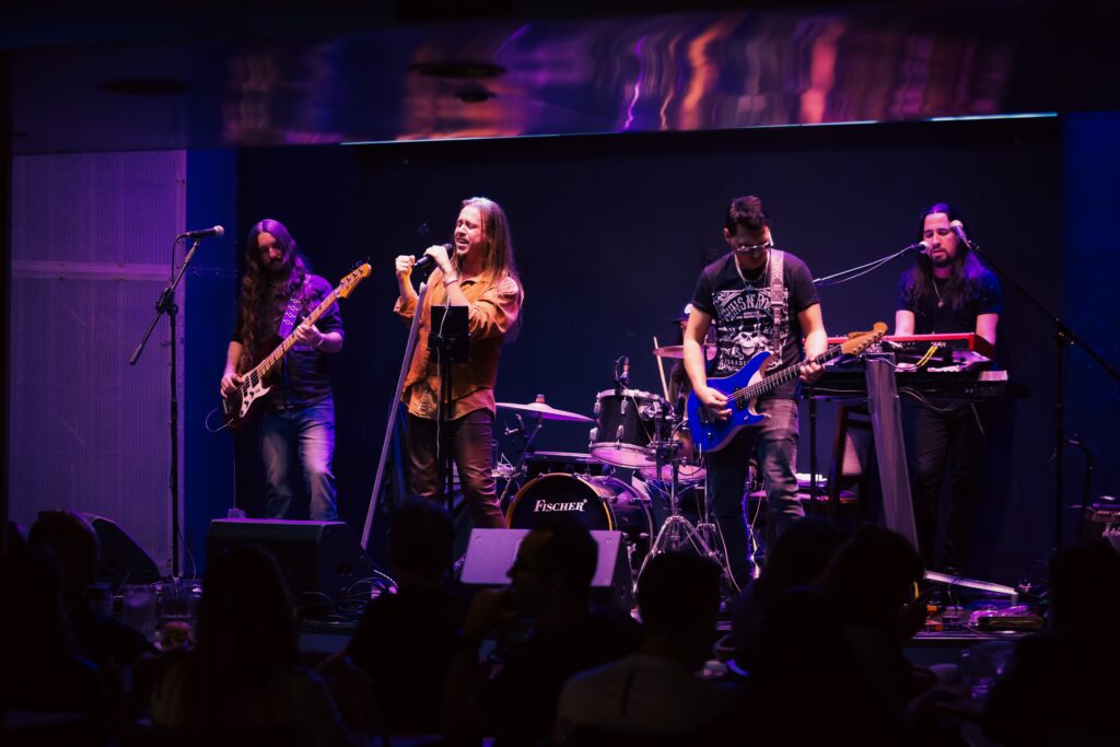 Edu Trinnes & Thiago Rinnaldi no Hard Rock | Crédito: Rafael Cautella