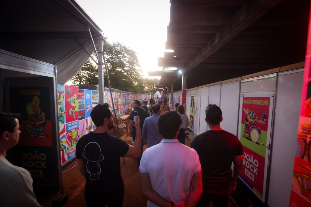 LIDE Futuro visita os bastidores do festival João Rock 2025 | Crédito: Rafael Cautella