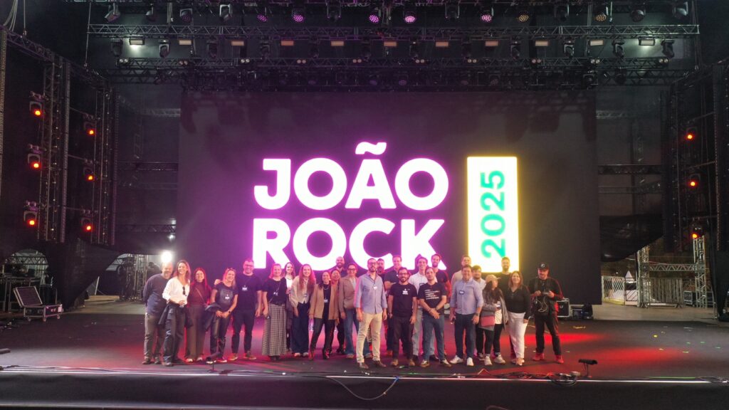 LIDE Futuro visita os bastidores do festival João Rock 2025 | Crédito: Rafael Cautella