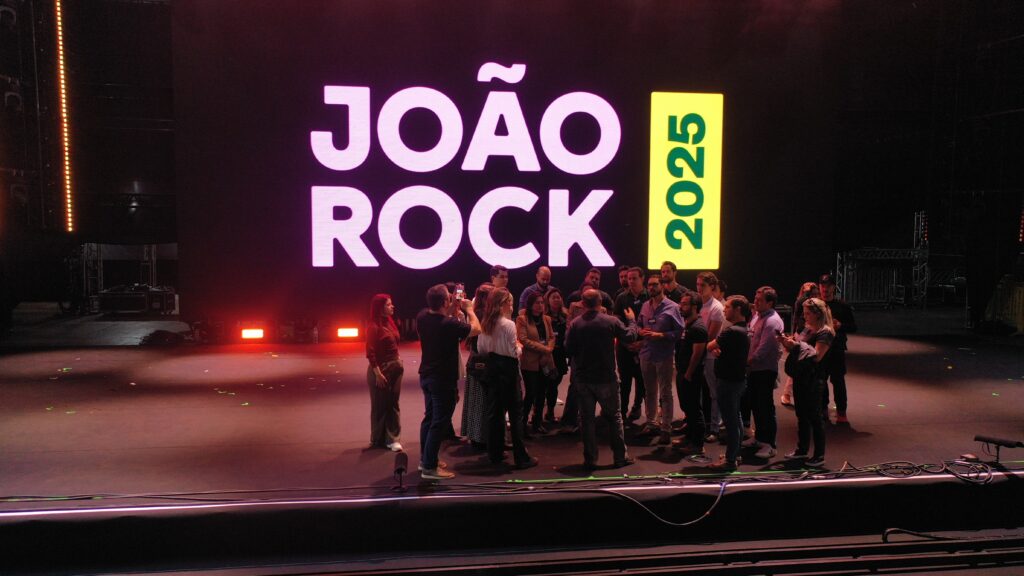 LIDE Futuro visita os bastidores do festival João Rock 2025 | Crédito: Rafael Cautella
