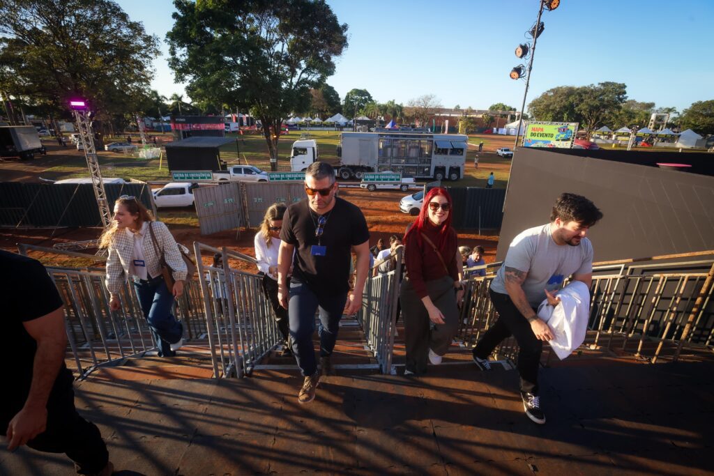 LIDE Futuro visita os bastidores do festival João Rock 2025 | Crédito: Rafael Cautella