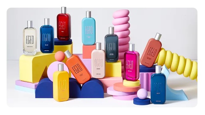 Com diferentes combinações olfativas, a linha Egeo é ideal para quem quer expressar personalidade no João Rock | Crédito: Divulgação