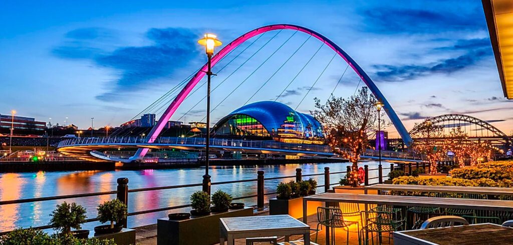 Newcastle, no Reino Unido | Crédito: Divulgação