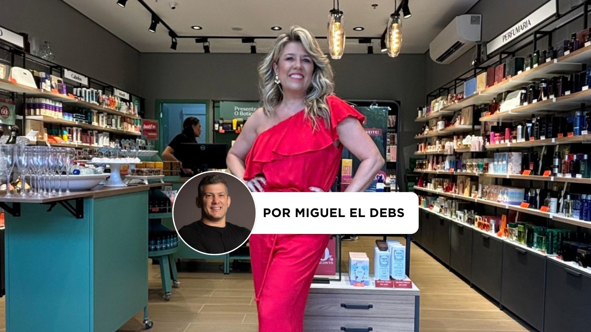 Flávia Borges para a Coluna de Miguel El Debs