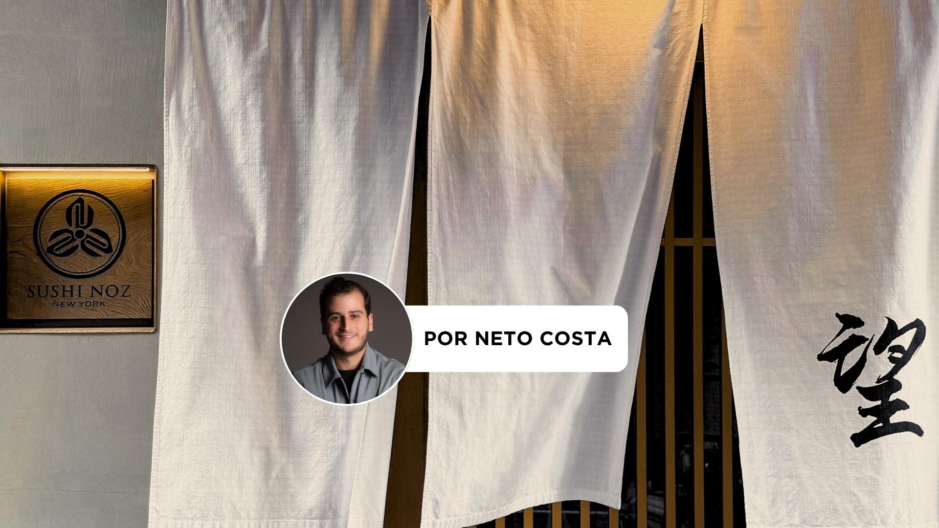 Sushi Noz _ Coluna Neto Costa | Créditos: Arquivo pessoal