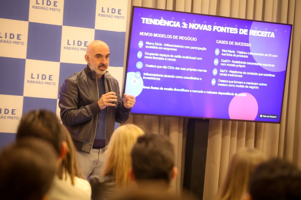 LIDE Empreendedor com Carlos Scappini, sócio da Mynd | Crédito: Rafael Cautella