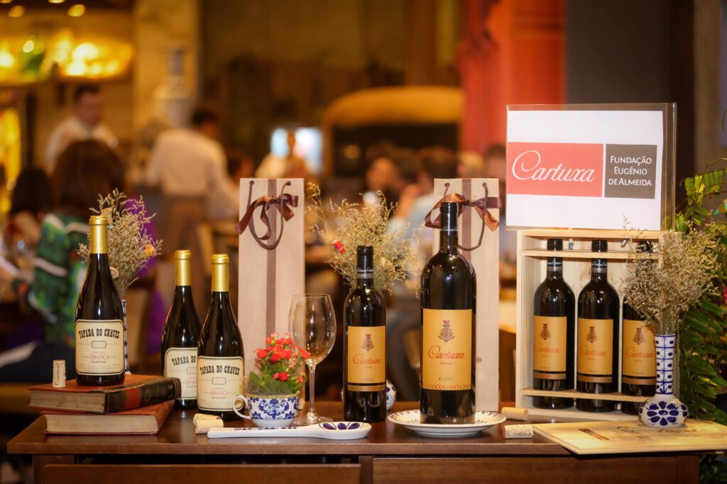 Experiência com vinhos portugueses no Portullio | Crédito: Rafael Cautella