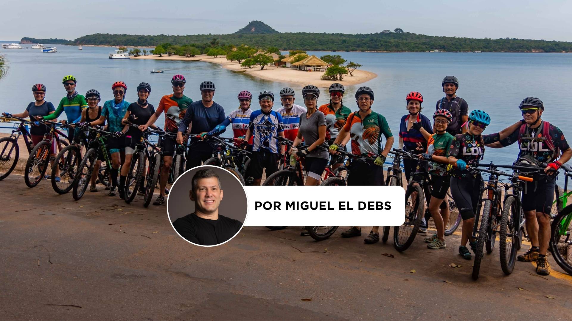 Cicloturismo em Alter do Chão | Crédito: Muriki/Divulgação