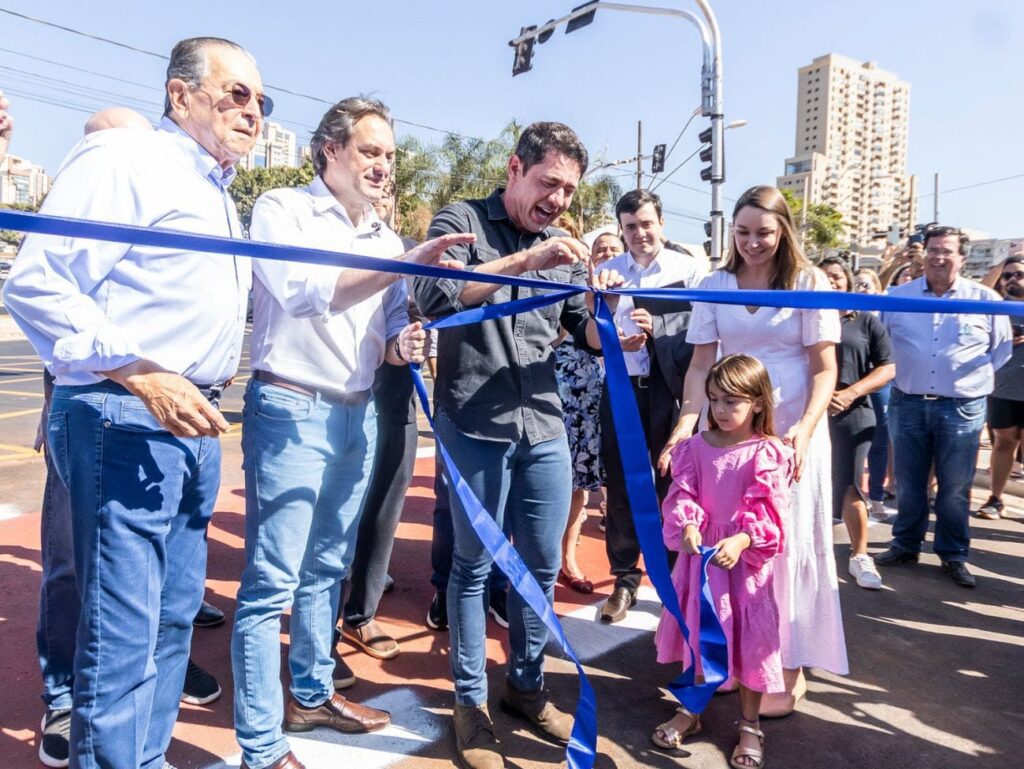 Inauguração do Complexo Viário Doutor Brasil e Marcelo Salomão | Crédito: Felipe Denuzzo
