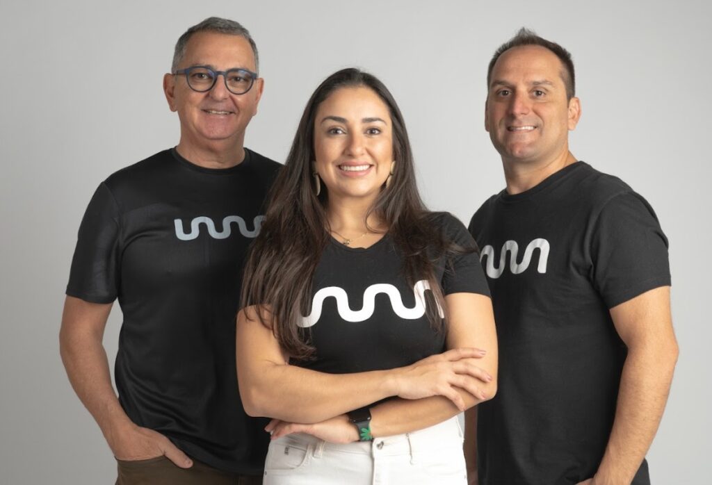 Diretores do Grupo Zumm: Adilson e Bella Haddad, e Gabriel Bert | Crédito: Érico Andrade