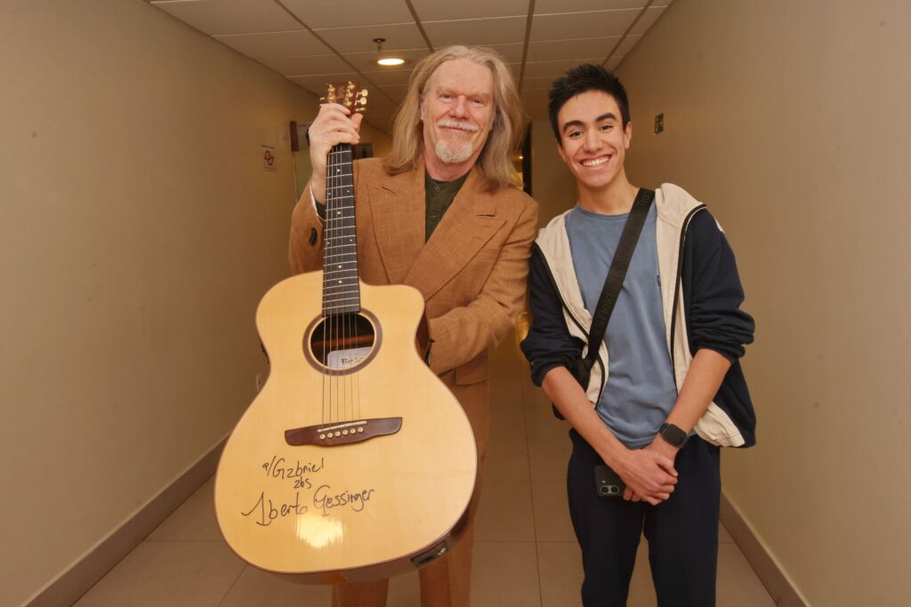 Humberto Gessinger no Multiplan Hall em 19-07-25 | Crédito: Rafael Cautella