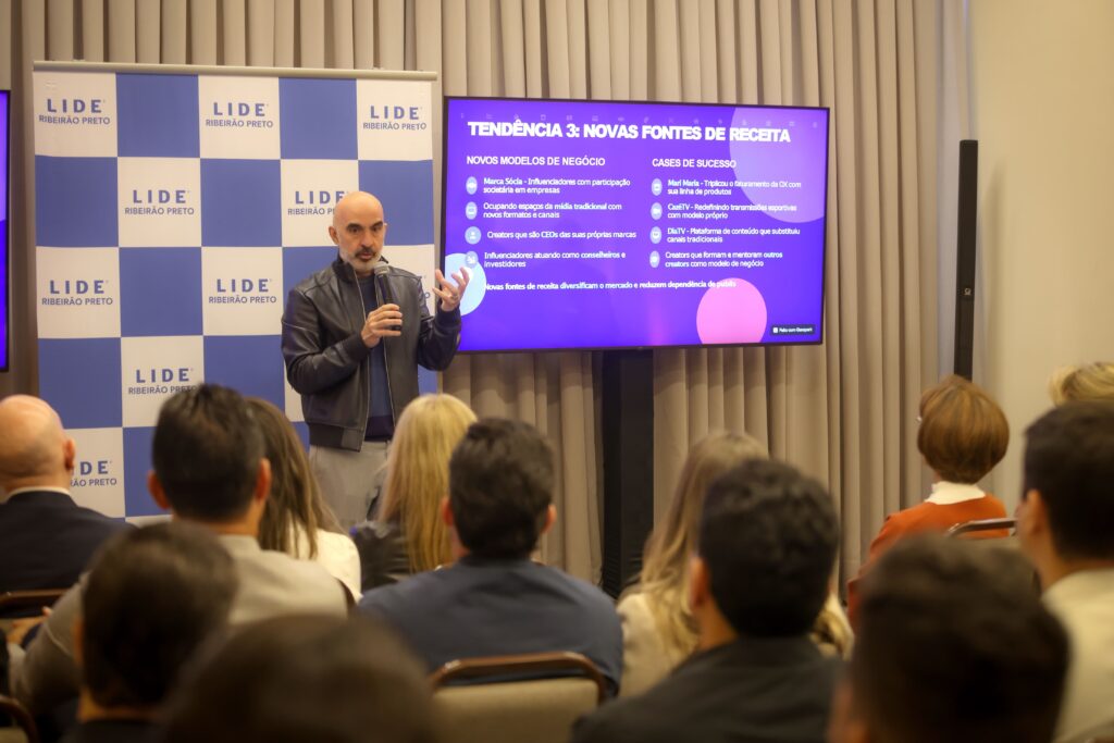 LIDE Empreendedor com Carlos Scappini, sócio da Mynd | Crédito: Rafael Cautella