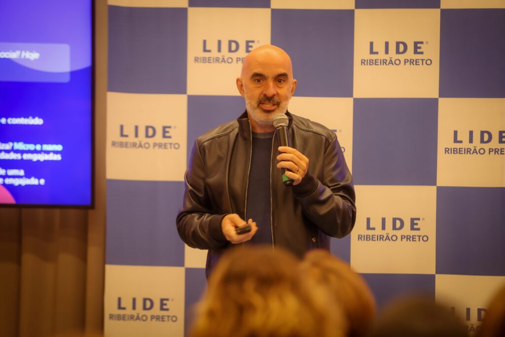 LIDE Empreendedor com Carlos Scappini, sócio da Mynd | Crédito: Rafael Cautella